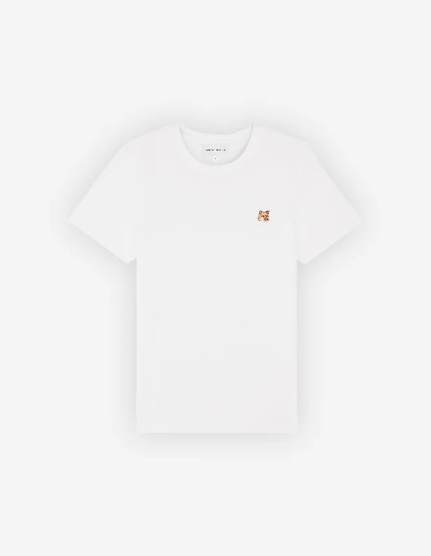 Women's Fox Head Patch Regular Tee Shirt White