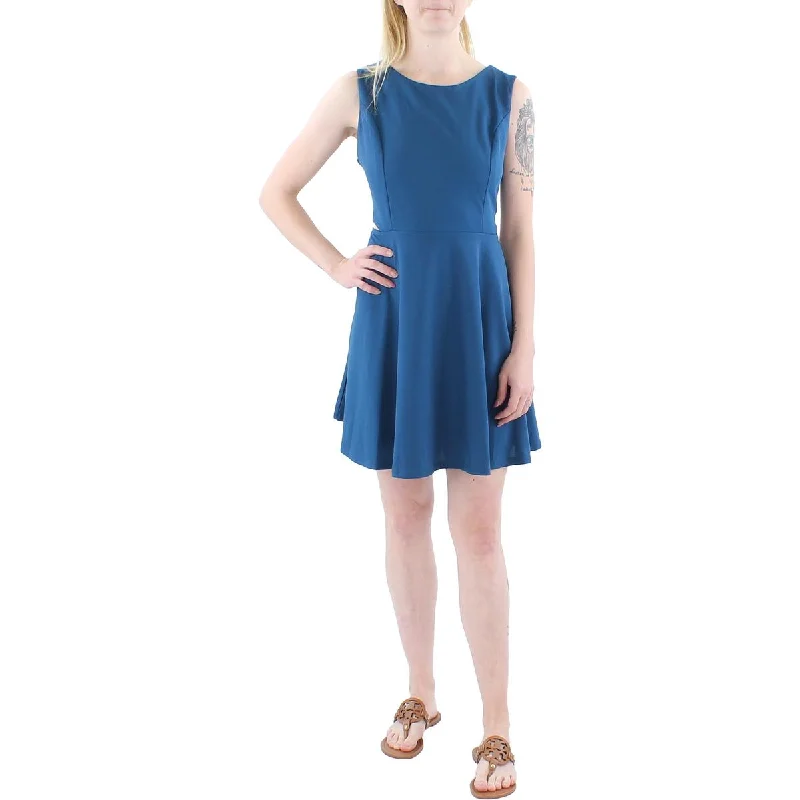 BELONGSCI Womens Cut-Out Mini Cocktail and Party Dress