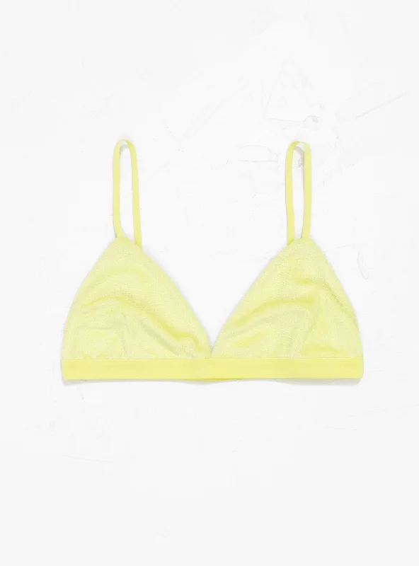 Mississippi Velour Bra Lime