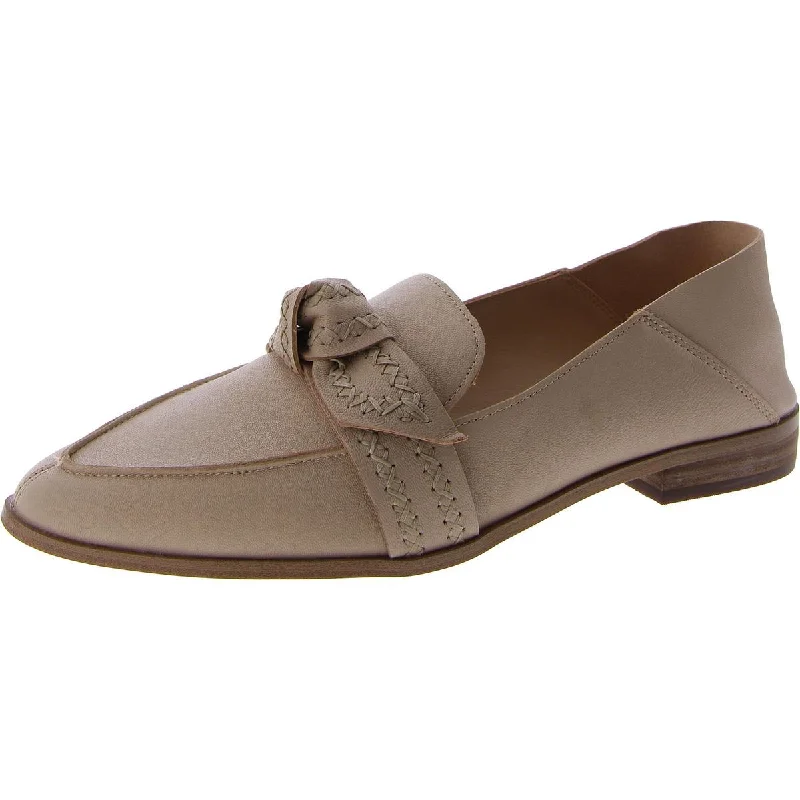 Abelle Womens Leather Padded Insole Loafers Lightweight Tennis Sneaker Look  