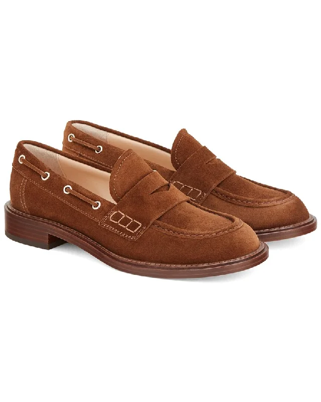 AGL Jadisse Suede Moccasin Waterproof Hiking Boot Design  