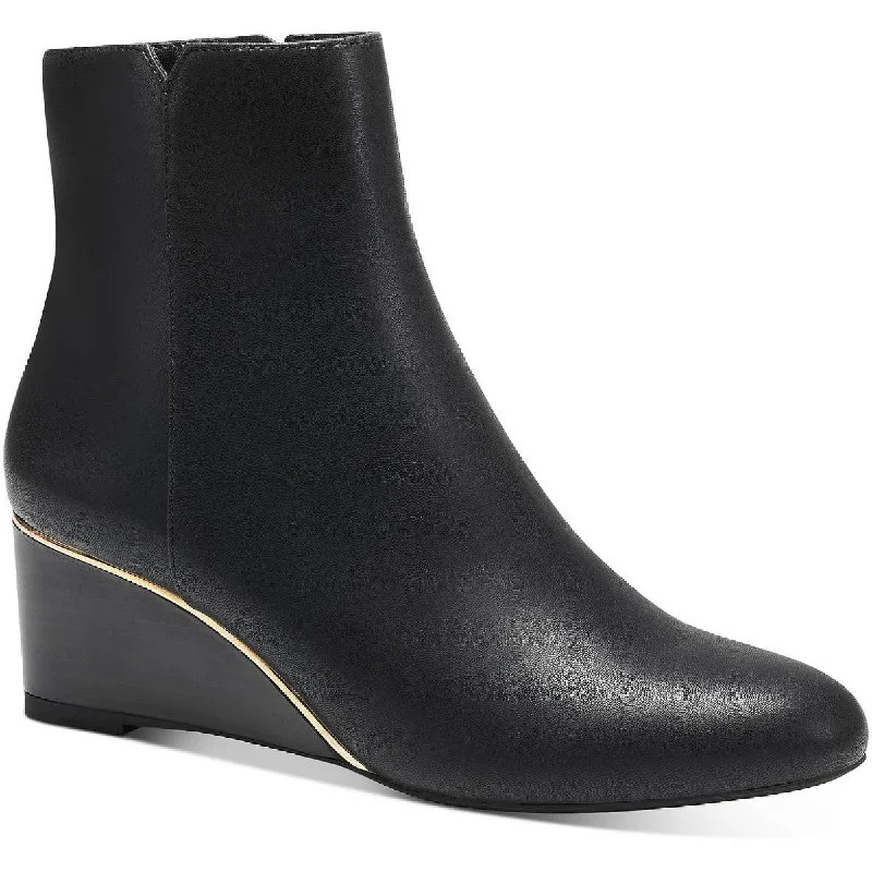Alfani Womens Bea Ankle Boots Artisan - Crafted Loafer Style  