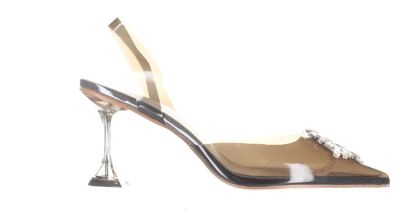 Amarantos Womens Slingback Sz 10 Art Deco - Inspired Shoe Look  