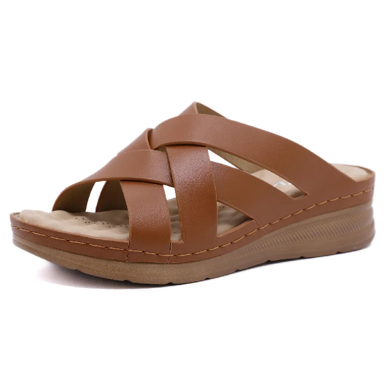 Women's Sandals - Cross Style - Comfort Design Suede Desert Boot 