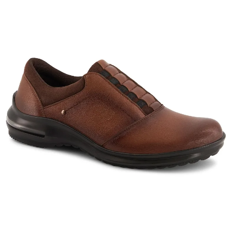 Andrea Comfort Leather Oxfords Slide Sandal Beach Style  