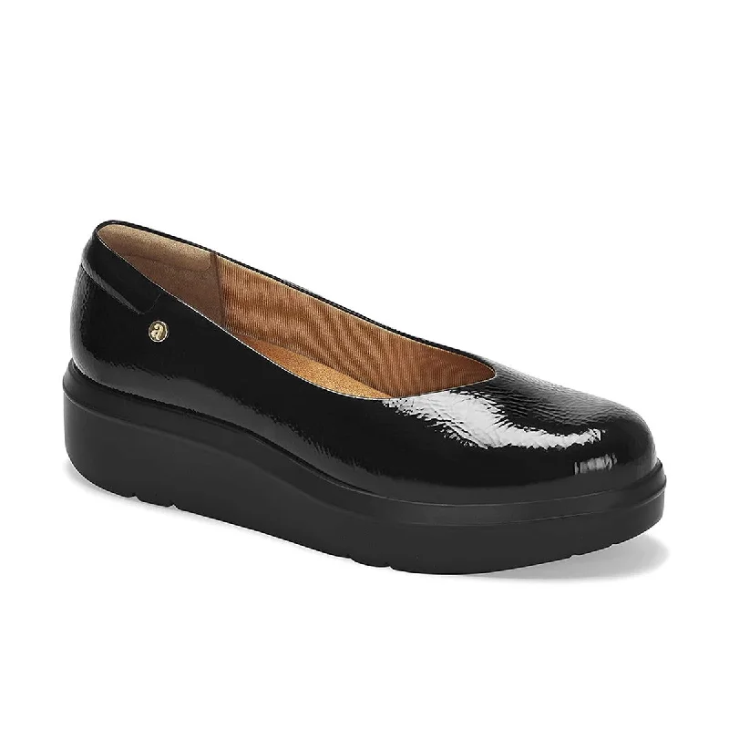 Andrea Platform Patent Moccasins Beaded Moccasin Design 