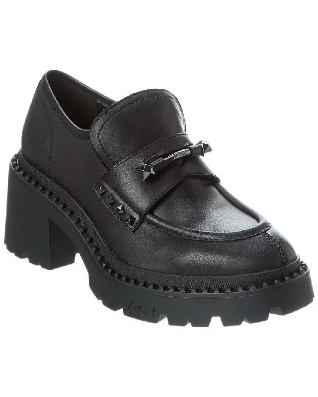 Ash Nelson Jack Leather Loafer Zip - Up Boot Style  