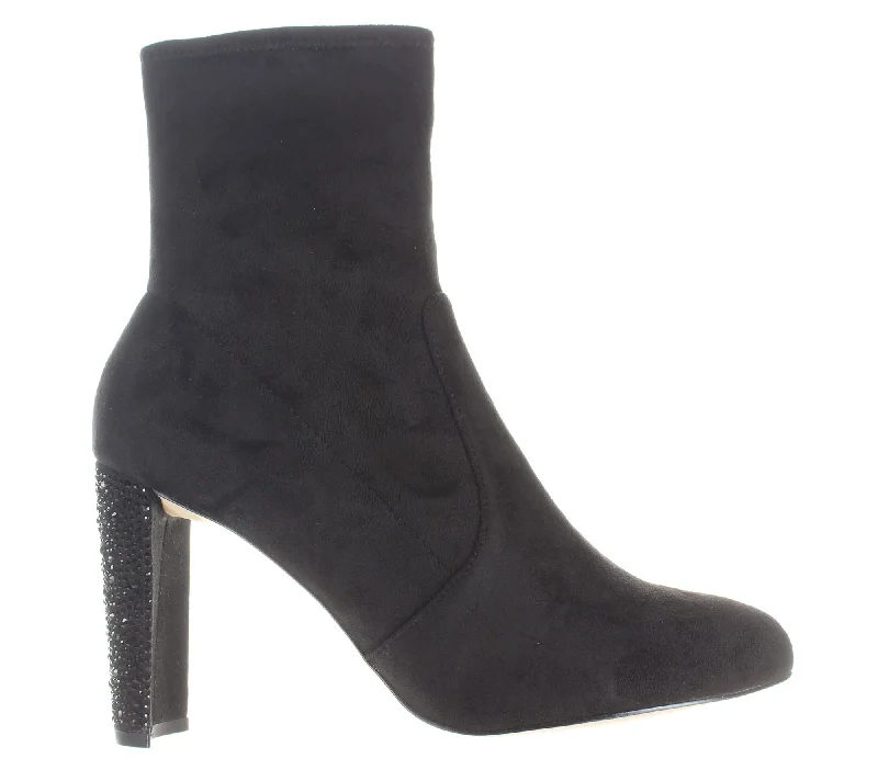 Badgley Mischka Womens Ankle Sz 10 Quilted Shoe Design  