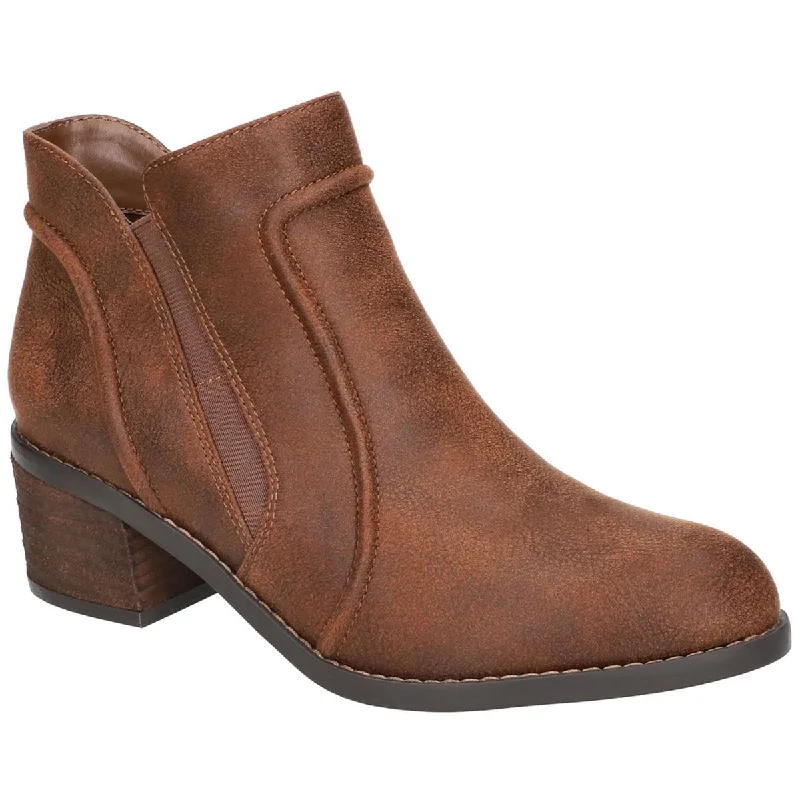 Bella Vita Womens Kenzie Made Made Block Heel Booties Performance Running Sneaker Look  