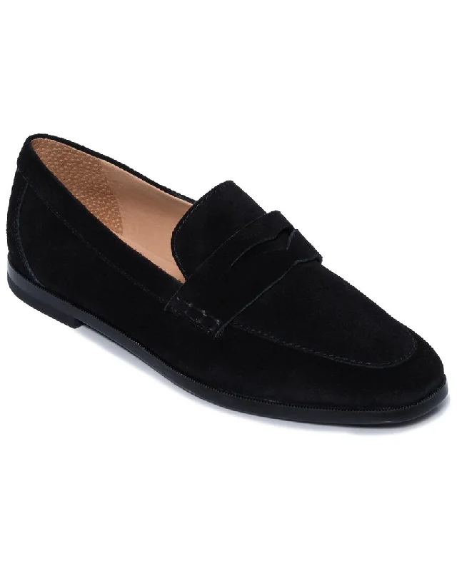 Bernardo Zayne Suede Loafer Leather Driving Shoe Style  