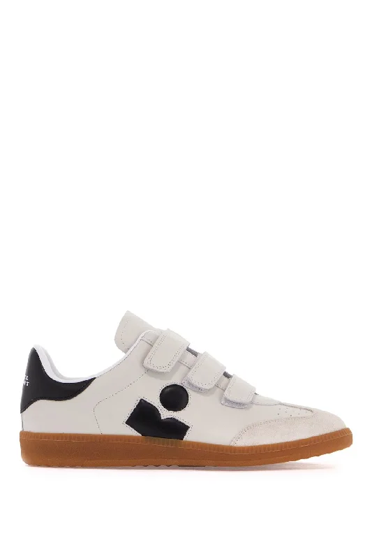 ISABEL MARANT beth leather sneakers Business Monk Strap Style  