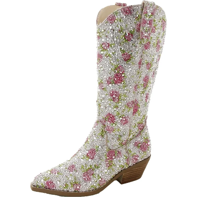 Rhinestone Floral