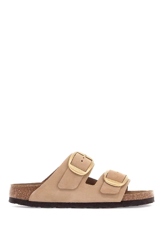 BIRKENSTOCK big buckle arizona slides Loose - Fit Slipper Style  