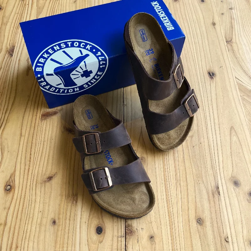 BIRKENSTOCK ARIZONA OILED LEATHER Skateboarding Sneaker Style  