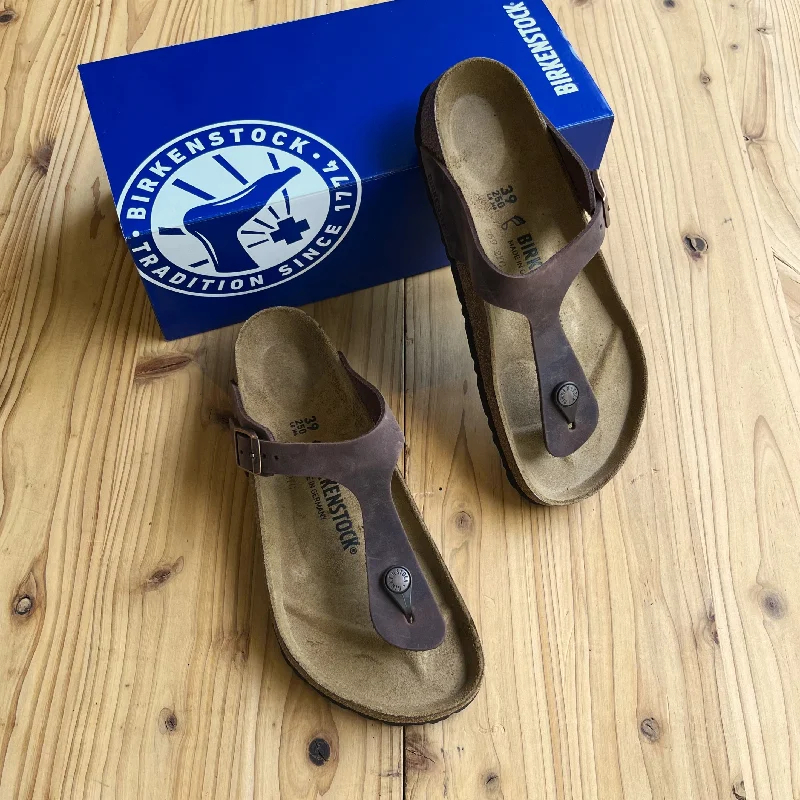 BIRKENSTOCK GIZEH OILED LEATHER Leather Driving Shoe Style  