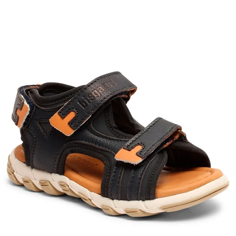 Bisgaard Arno Sandal Navy Dressy Chelsea Boot Style 
