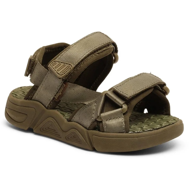 Bisgaard Louis S Sandal Army Memory - Foam Slipper Look  