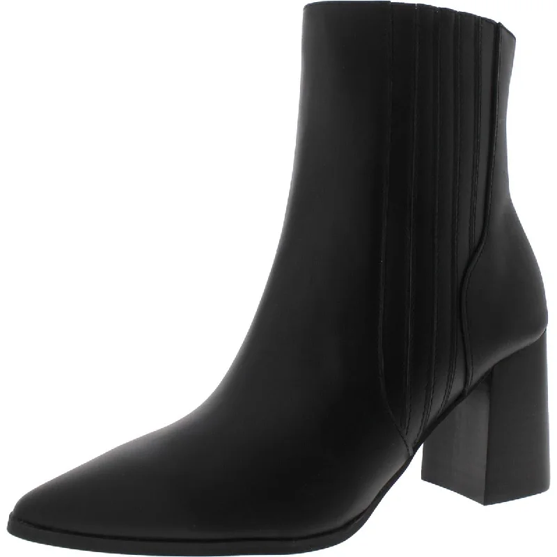 Blondo Womens Indi Leather Pointed Toe Ankle Boots Tassel Driving Shoe Look 