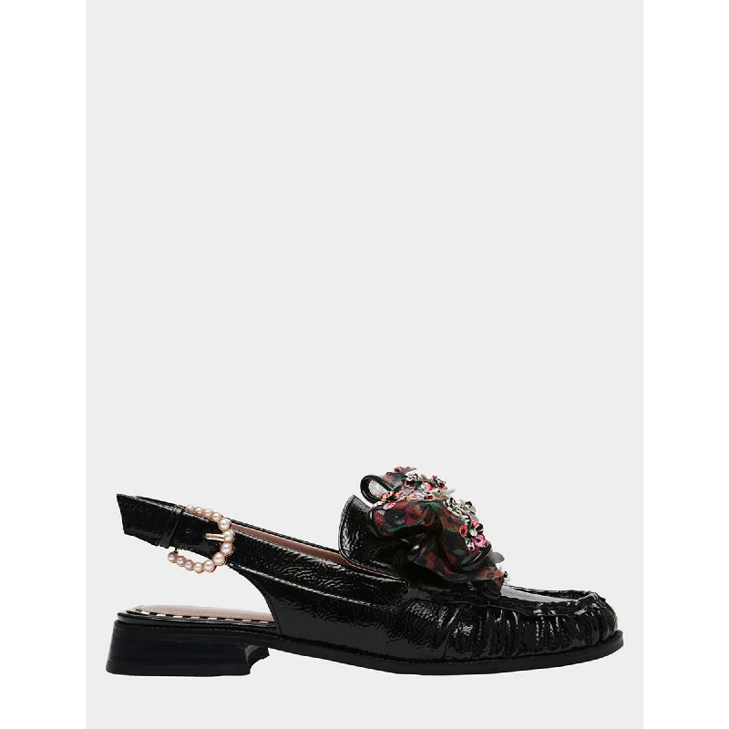 Breyer Black Multi Memory - Foam Slipper Look  