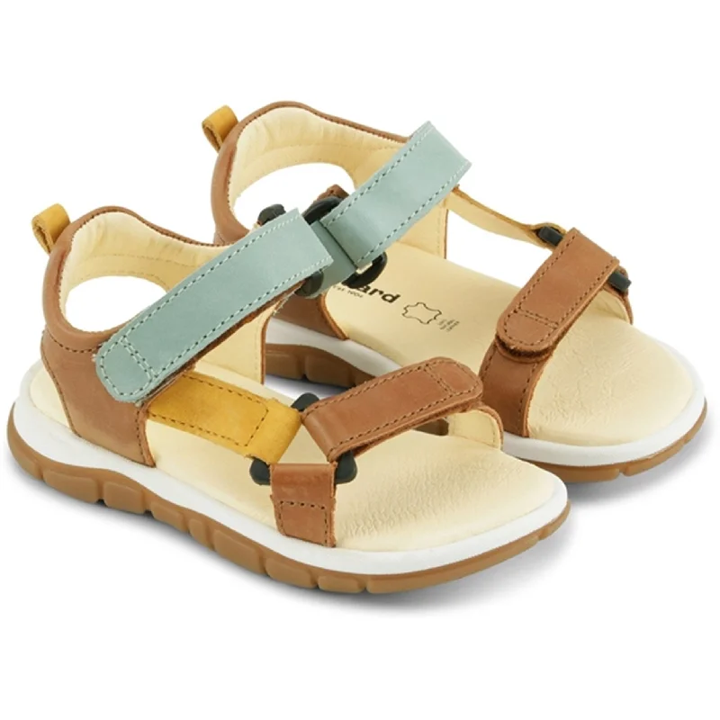 Bundgaard Juni Sandal Tan WS Ivy League - Inspired Derby Look 