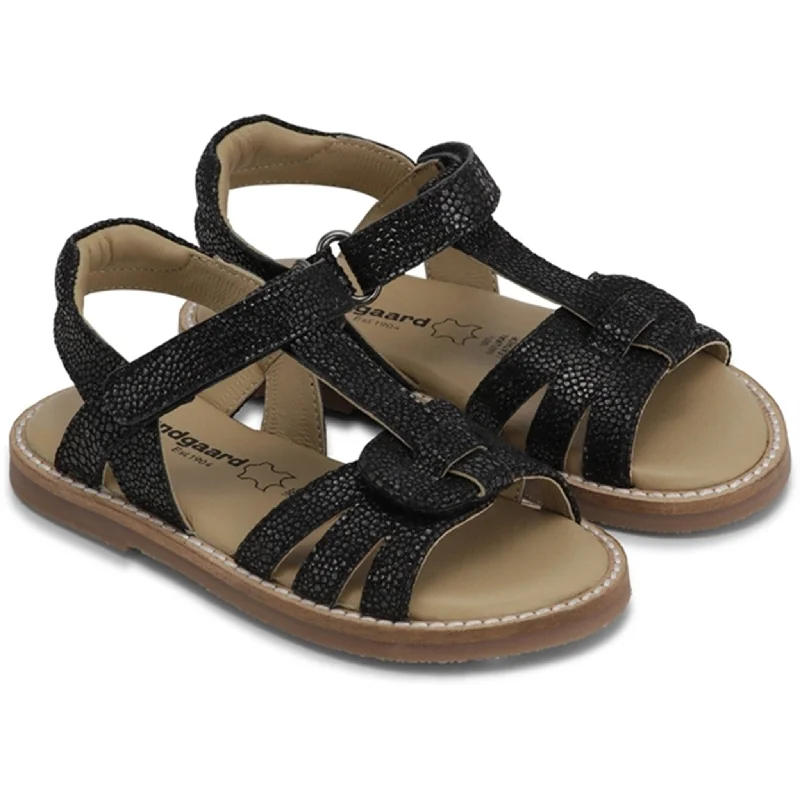 Bundgaard Tammi Sandal Black Raia Monochromatic Shoe Look  