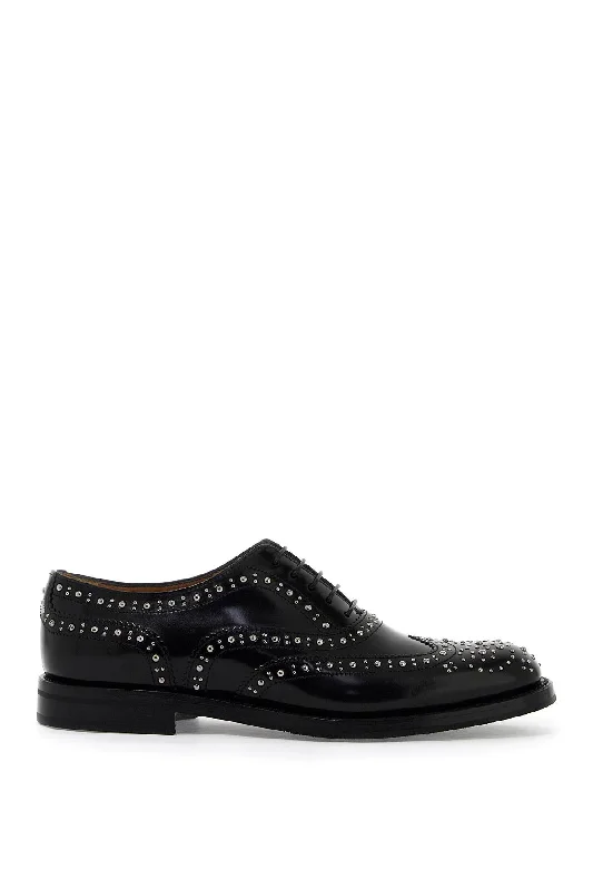 CHURCH'S burwood met lace-ups Distressed Leather Shoe Style  