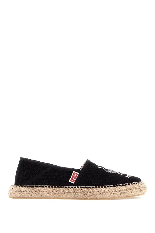 KENZO canvas espadrilles with logo embroidery Aesthetic  