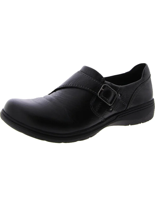 Carleigh Jazz Womens Leather Buckle Loafers Patchwork Shoe Aesthetic  