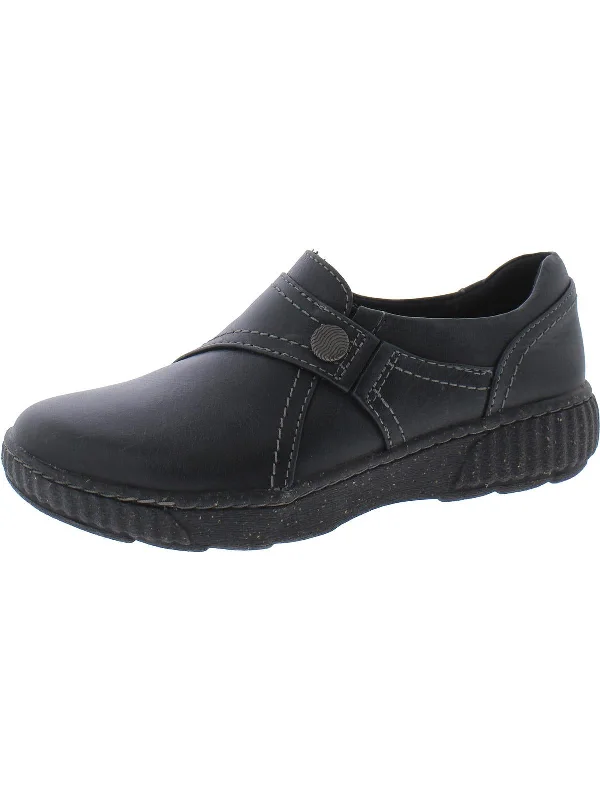 Caroline Pearl Womens Slip On Flat Loafers Rubber - Sole Plimsoll Look  