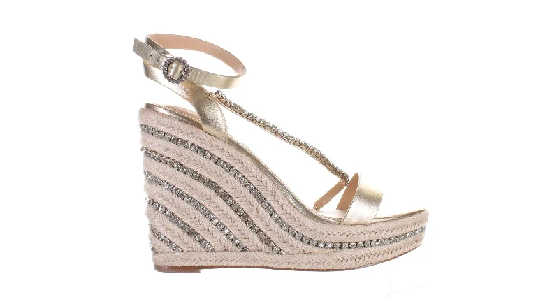 Charles David Womens Espadrille Sz 8.5 Rubber - Sole Plimsoll Look  