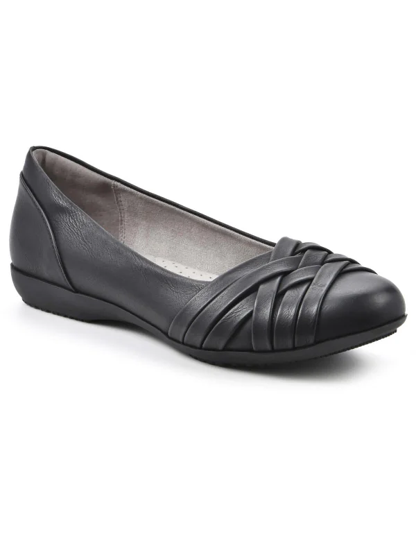 Chic Womens Slides Flats Loafers Elastic - Sided Chelsea Look  