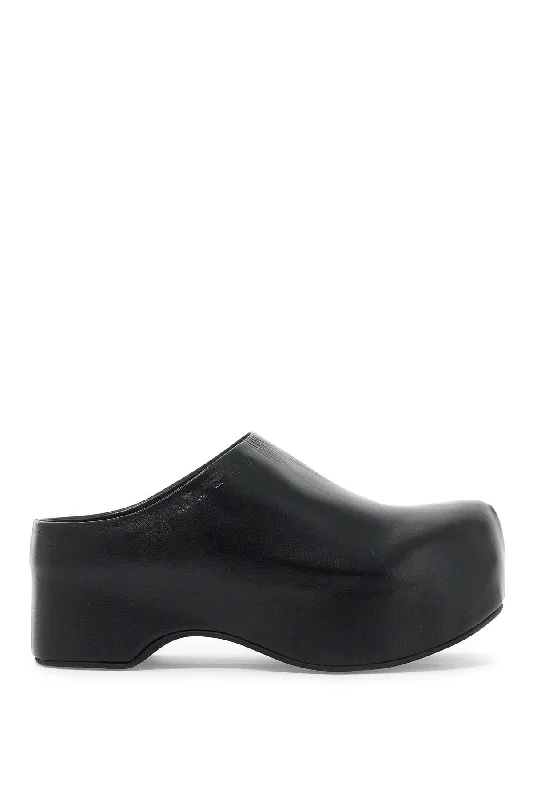 MARNI chunky clog sabot with Wingtip Oxford Design 