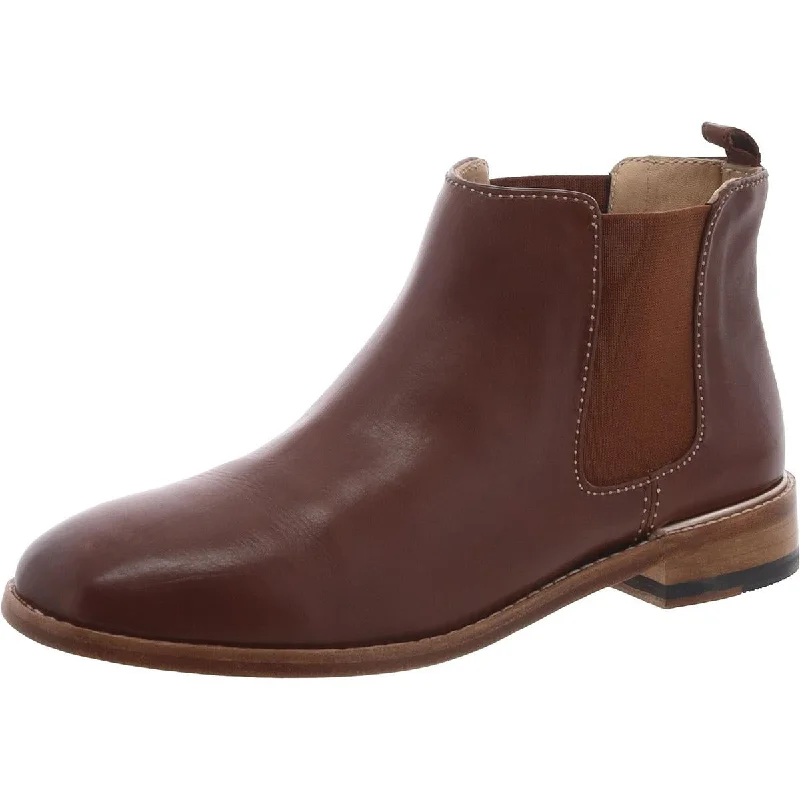 Clarks Womens Ellis Amber Pull On Flats Ankle Boots Two - Tone Shoe Design  