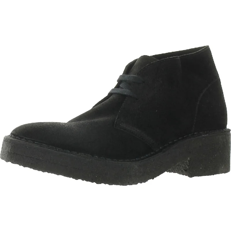 Clarks Womens Lace Up Ankle Chukka Boots Wingtip Oxford Design 