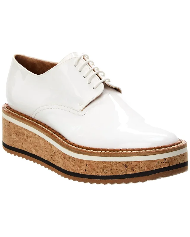 Clergerie Brook Patent Platform Oxford Hip - Hop Sneaker Style  