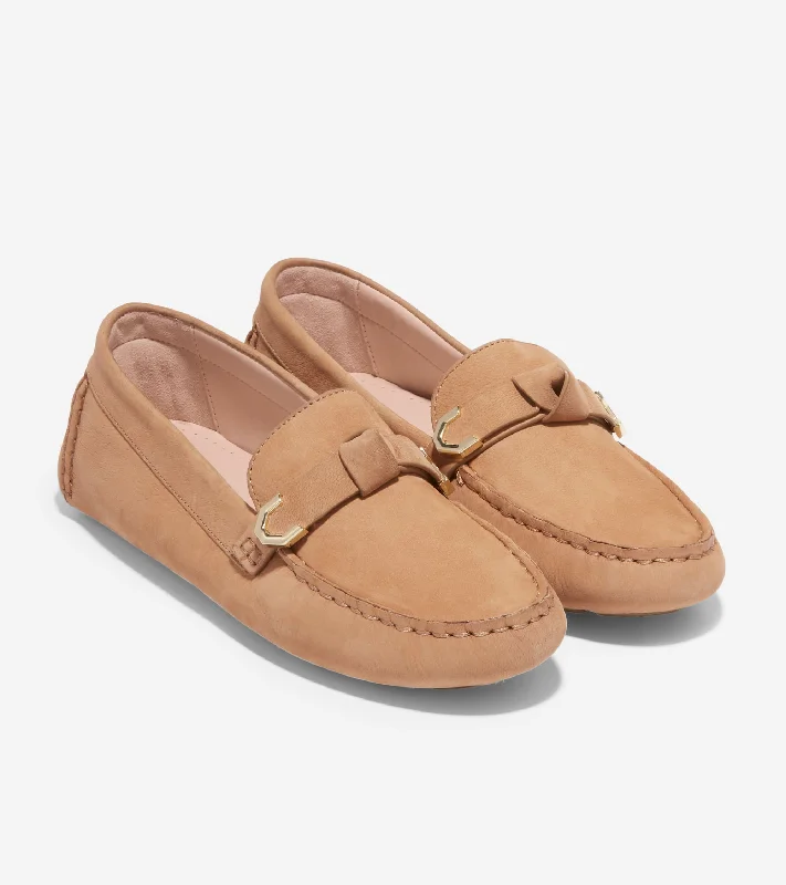 Cole Haan Evelyn Bow Driver Wingtip Oxford Design 