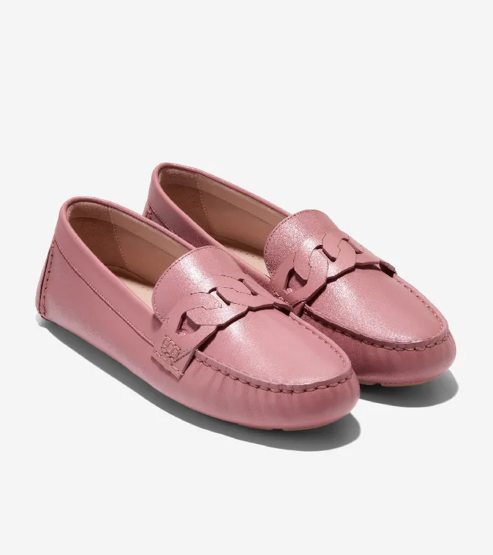 Cole Haan Evelyn Chain Driver Tailored Oxford Style 