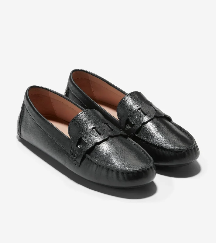 Cole Haan Evelyn Chain Driver Casual Loafer Style          