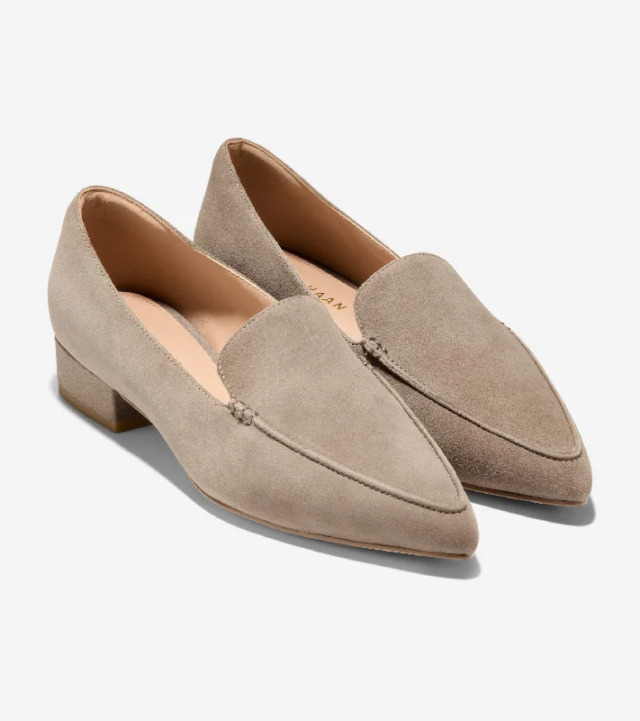 Cole Haan Valantina Loafers Ankle - High Military Boot Style  