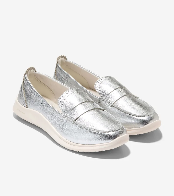 Cole Haan Zerogrand Meritt Leather Loafers Blue Coast Loafer Aesthetic 