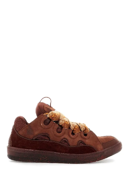 LANVIN curb sneakers Neon - Accent Sneaker Look  