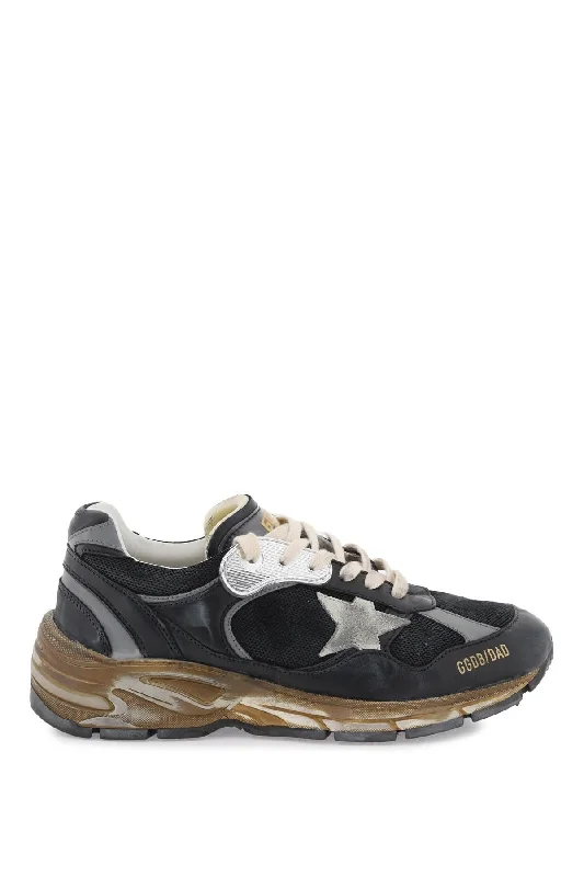 GOLDEN GOOSE dad-star sneakers in mesh and nappa leather Hiking Boot Durability Style  