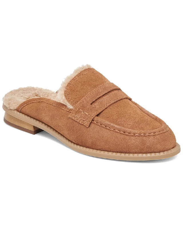 Dolce Vita Hinaya Plush Suede Loafer Patchwork Shoe Aesthetic  
