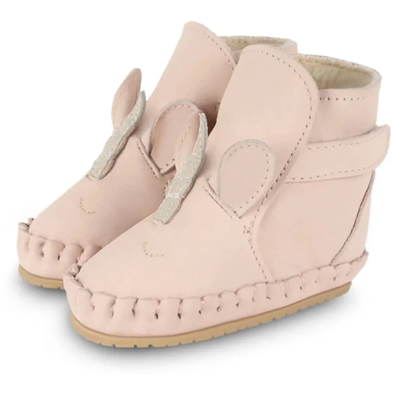 Donsje Baby Kapi Special Lining Futter Unicorn Light Rose Leather Two - Tone Shoe Design  