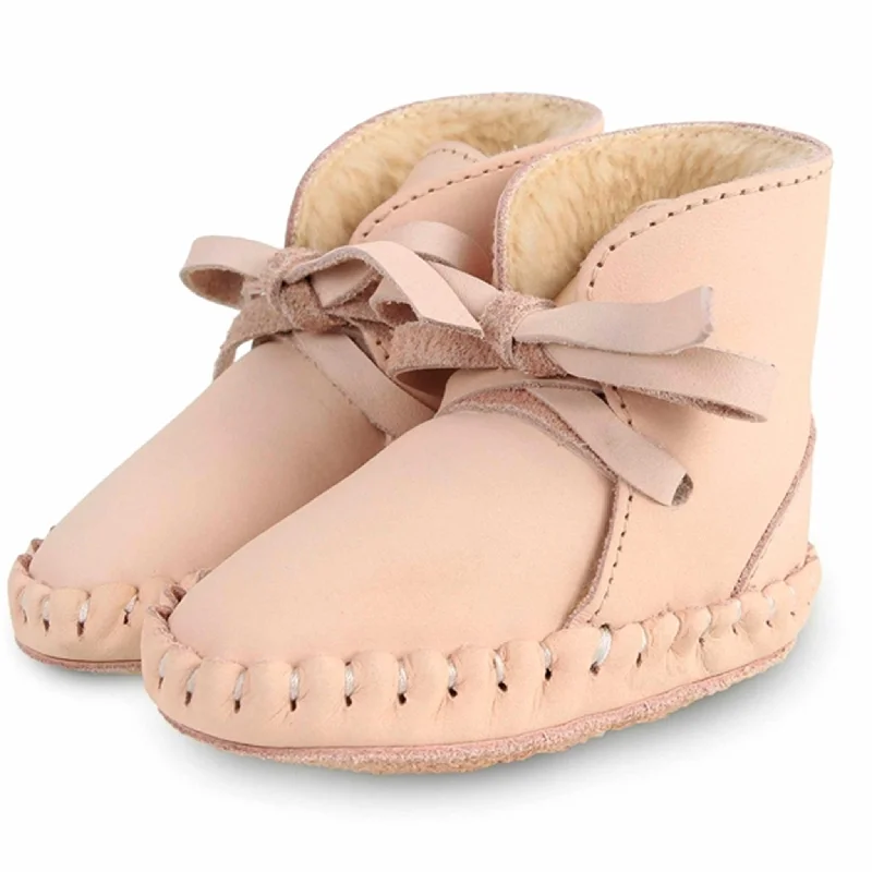 Donsje Baby Pina Classic Lining Powder Nubuck Striped Shoe Style  