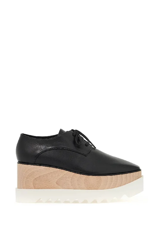 STELLA McCARTNEY elyse lace-up shoes Checkered Shoe Pattern Look  
