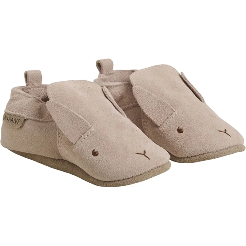 En Fant Slippers Suede Peach Whip British Gentleman Oxford Style  