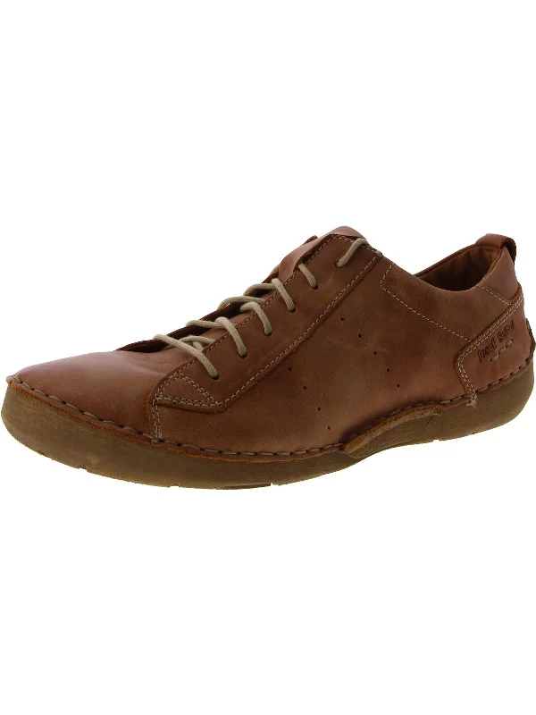 Fergey 56 Womens Leather Slip On Oxfords Tassel Driving Shoe Look 