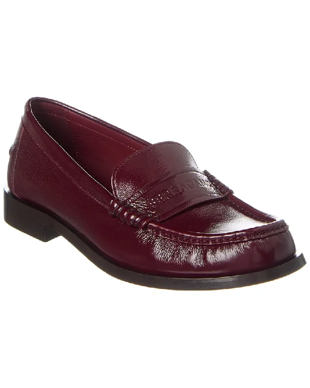 Ferragamo Irina Leather Loafer Minimalist Sneaker Style  