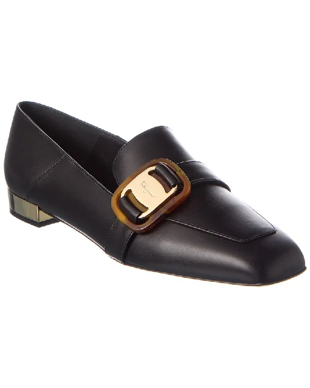 Ferragamo Wang Leather Loafer Retro Basketball Sneaker Design  